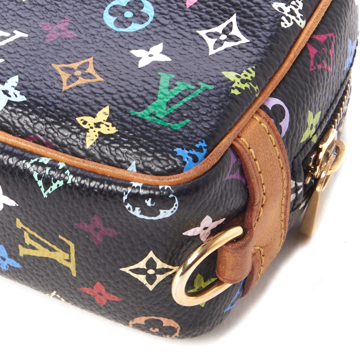Louis Vuitton Monogram Multicolor Trousse Wapity Black 4 of 7