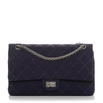 Chanel Jersey Quilted 2.55 Reissue 226 Purple 1 of 10