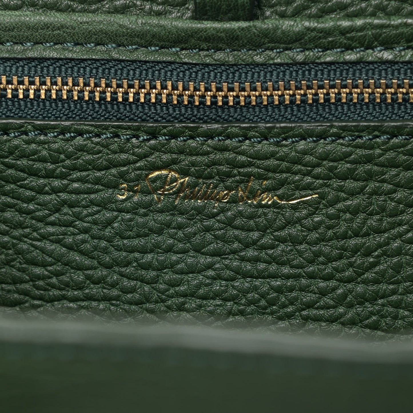 Textured Calfskin Mini Pashli Satchel Jade