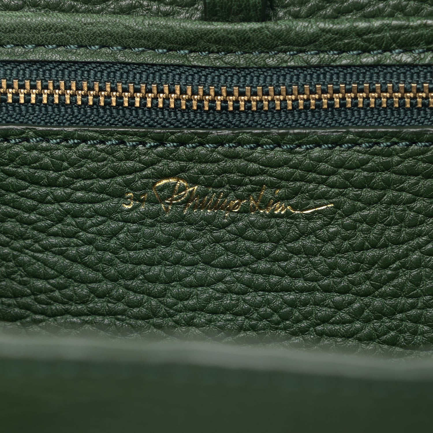 3.1 Phillip Lim Textured Calfskin Mini Pashli Satchel Jade 6 of 9