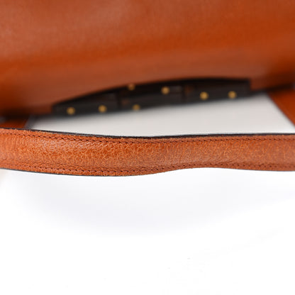 Gucci Monogram Bamboo Bullet Satchel Brown 16 of 19