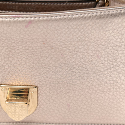 Christian Dior Metallic Grained Calfskin Small Diorama Flap Bag Copper 13 of 13