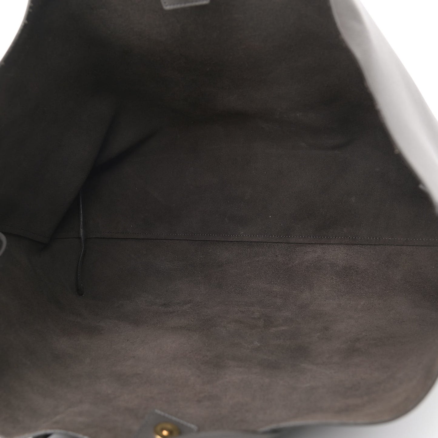 Calfskin East West Shopping Tote Fog