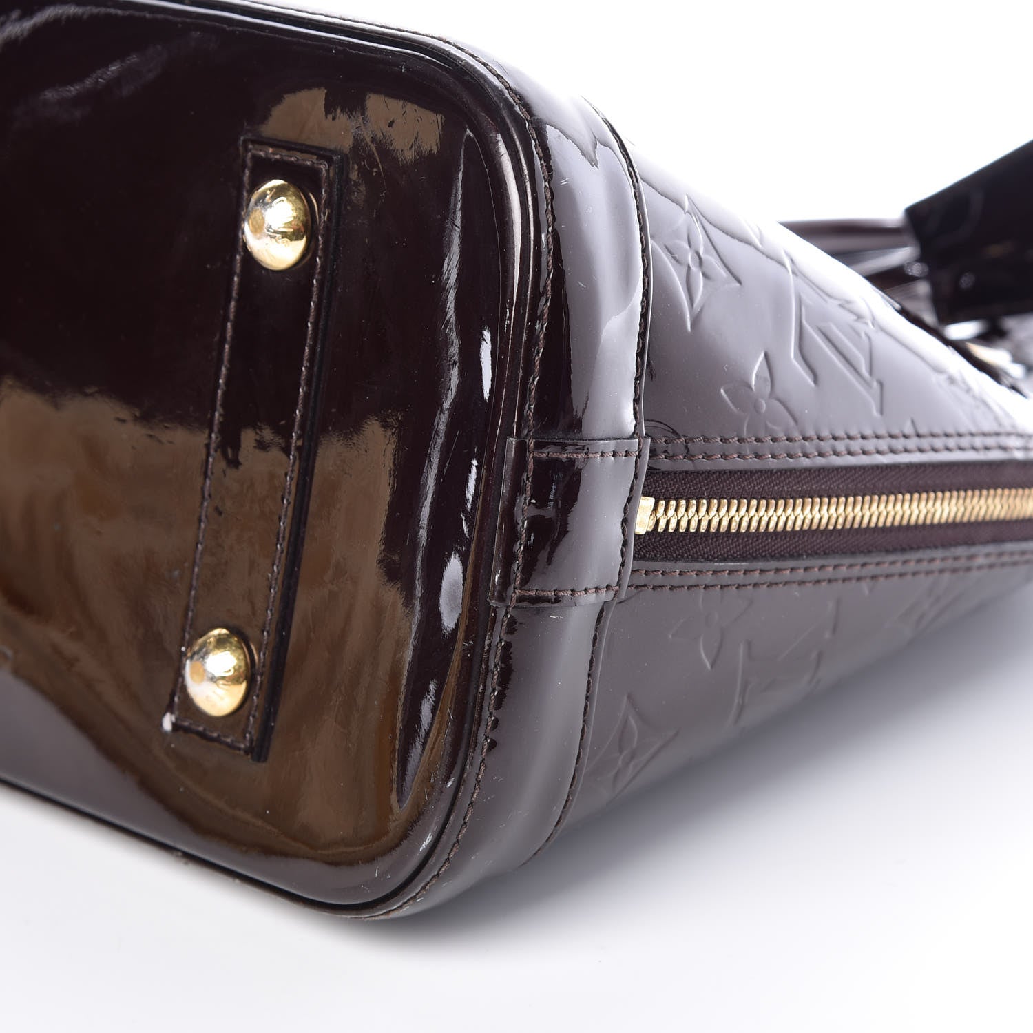 Louis Vuitton Vernis Alma PM Amarante 12 of 17