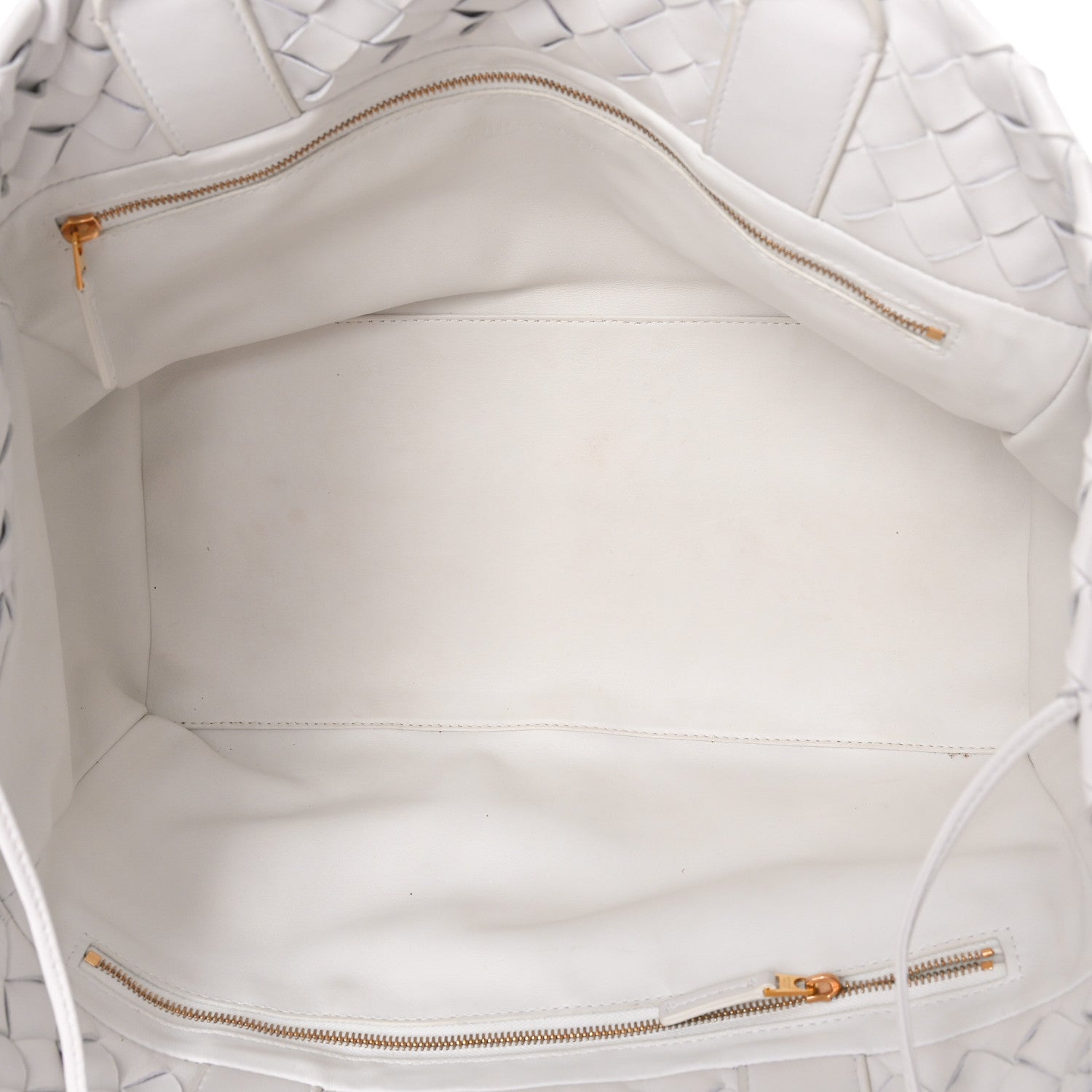 Bottega Veneta Nappa Intrecciato Tote Bag White 5 of 11