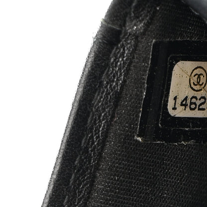 Chanel Caviar Sevruga Long Flap Wallet Black 8 of 12
