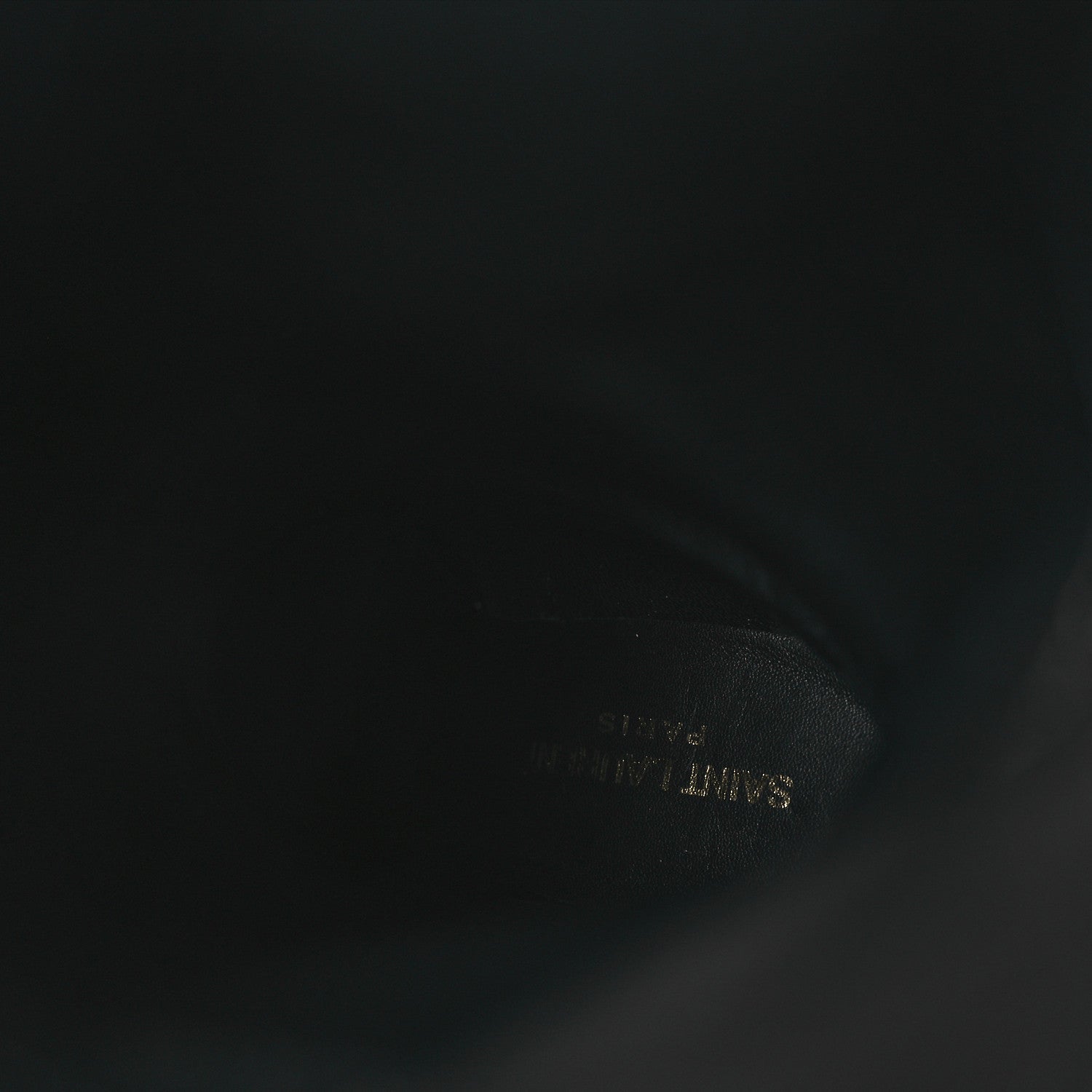 Saint Laurent Lambskin Koller 110 Tall Boots 36.5 Black 9 of 11
