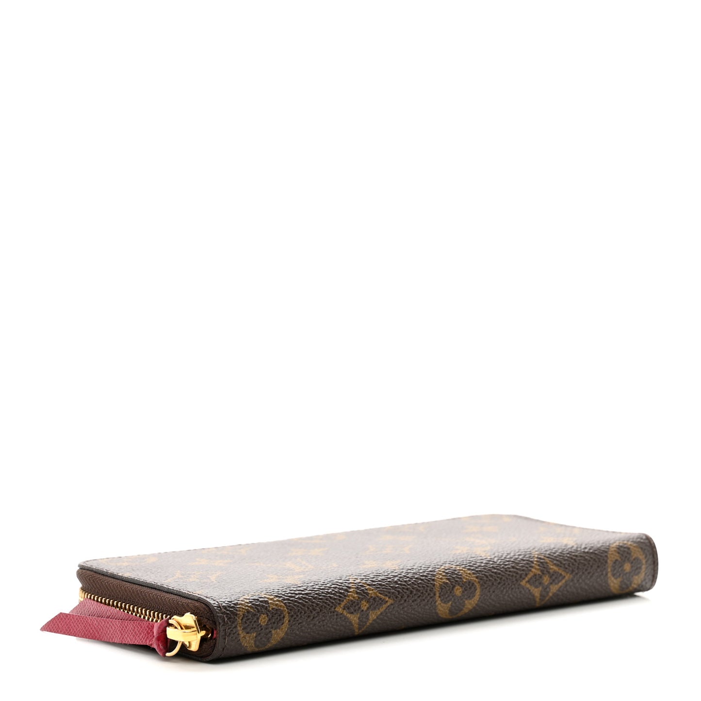 Monogram Clemence Wallet Fuchsia