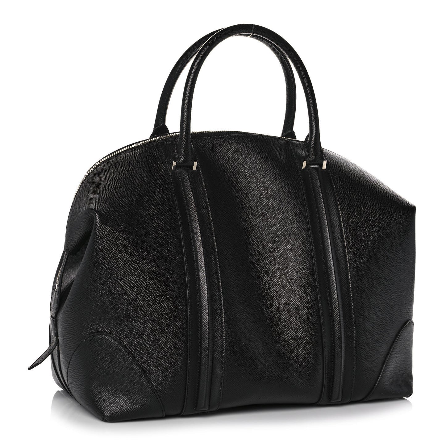 Grained Calfskin Small 24 Hour Tote Black