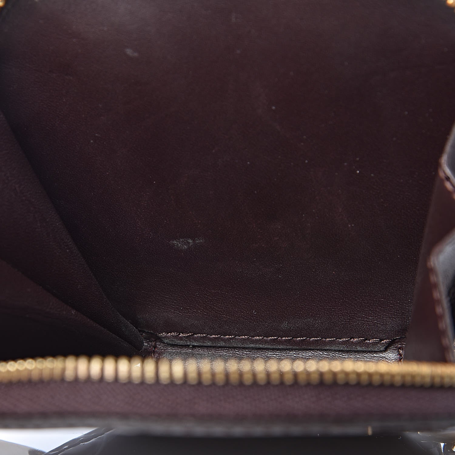 Louis Vuitton Vernis Animania Ecureuil Squirrel Round Coin Purse Amarante 7 of 7