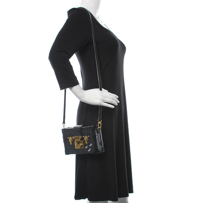 Louis Vuitton Epi Petite Malle Black 2 of 14