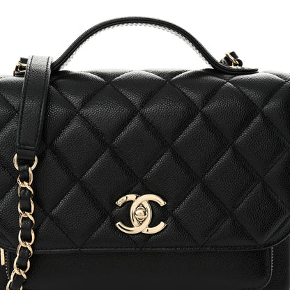 Chanel Caviar Quilted Medium Business Affinity Flap Black 8 of 11