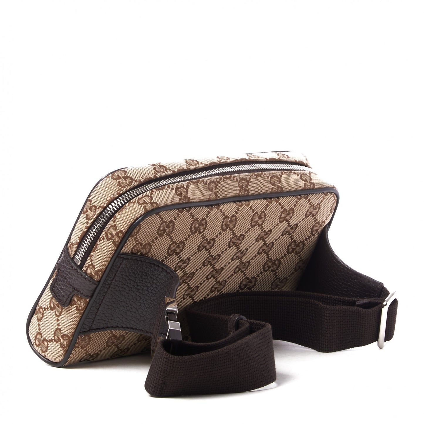 Monogram Belt Bag Dark Brown