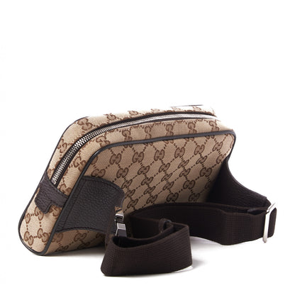 Gucci Monogram Belt Bag Dark Brown 2 of 8