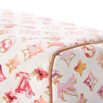 Louis Vuitton Watercolor Aquarelle Speedy 30 White 20 of 21