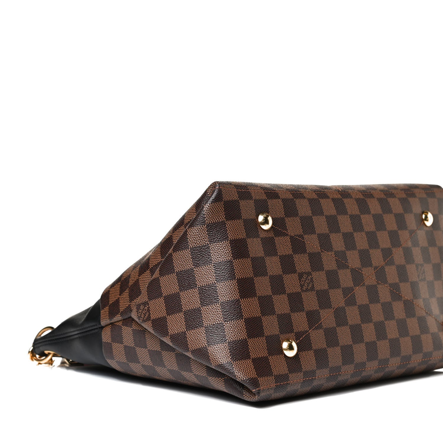 Louis Vuitton Damier Ebene Calfskin Maida Black 9 of 24