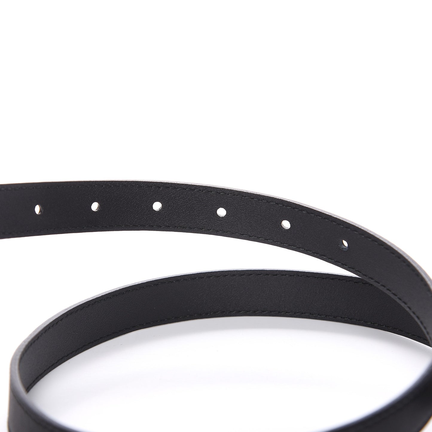 Calfskin Double G 20mm Belt 75 30 Black