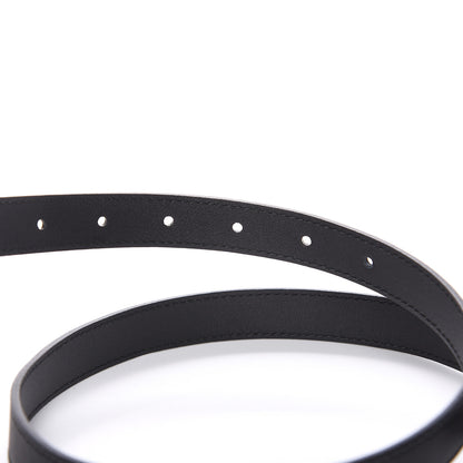 Gucci Calfskin Double G 20mm Belt 75 30 Black 4 of 7
