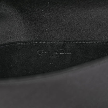 Christian Dior Satin Cannage Lady Dior Clutch Black 7 of 11