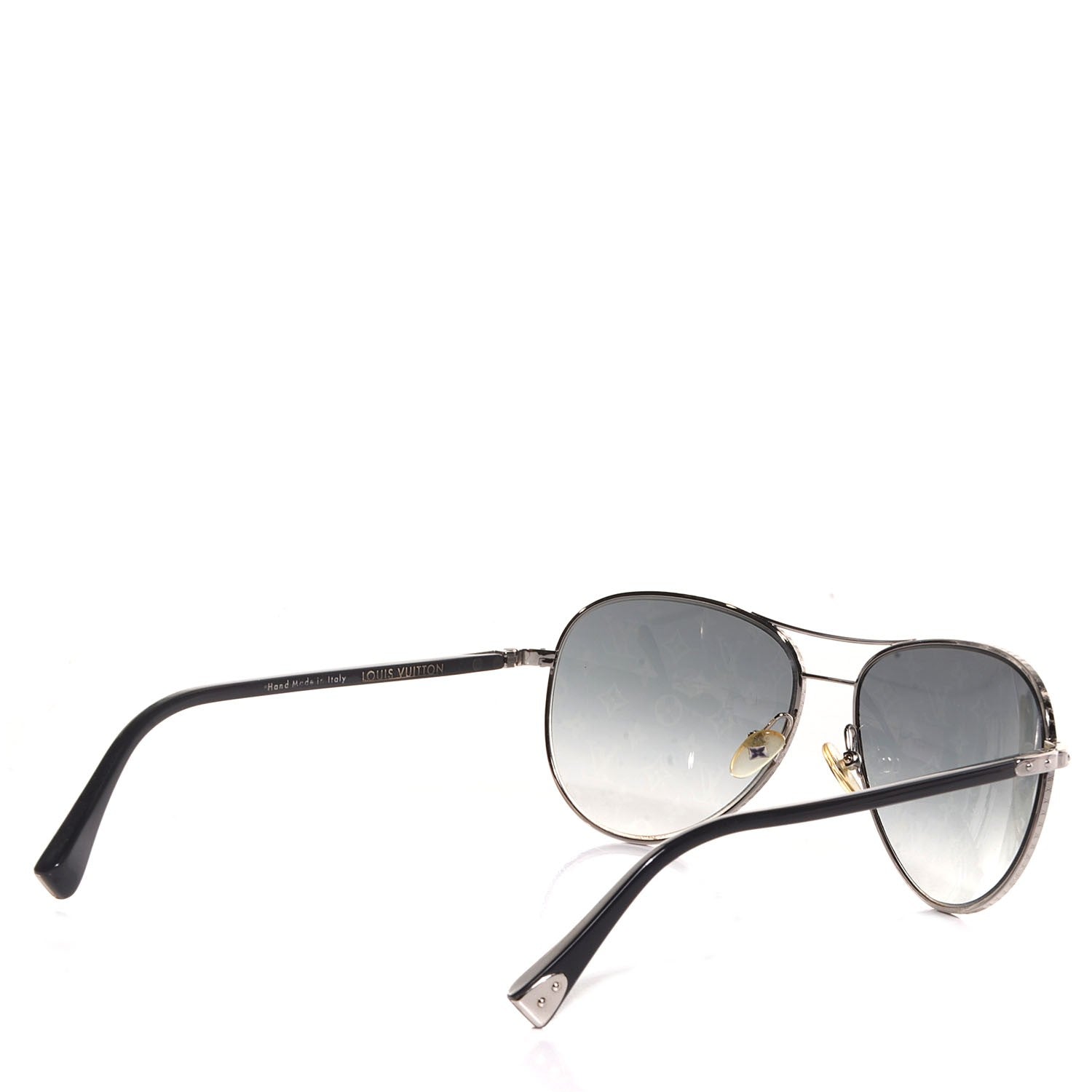 Louis Vuitton Monogram Conspiration Pilote Sunglasses Z0165U Argent 2 of 4