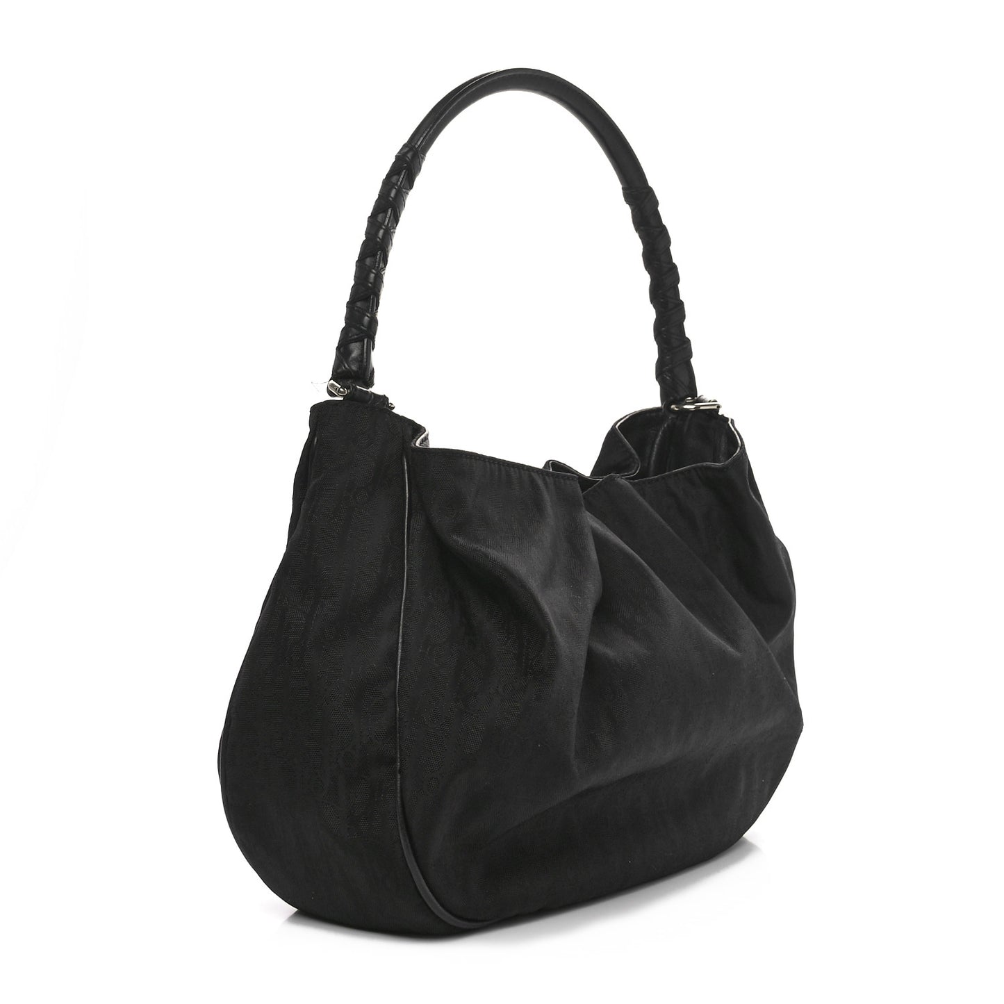 Nylon Monogram Lovely Hobo Black