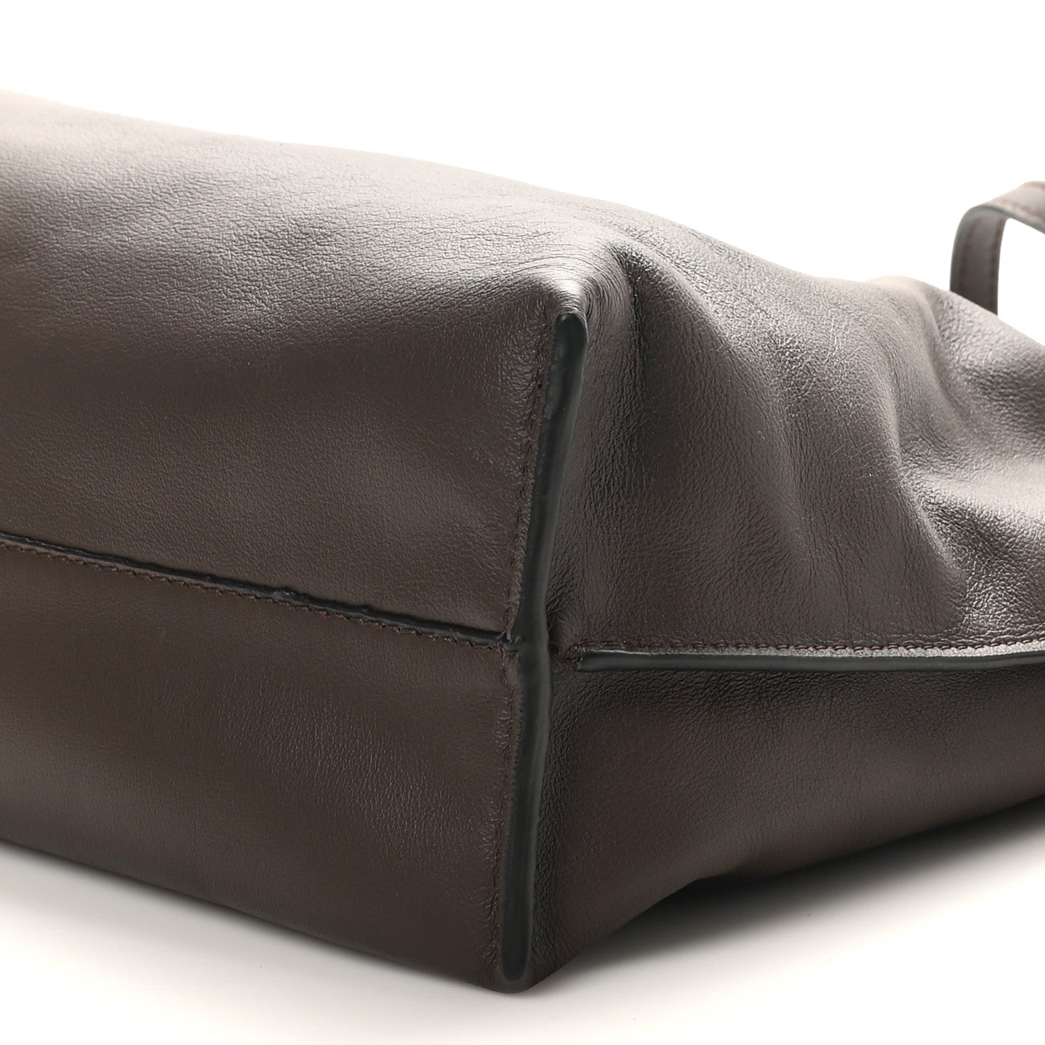 Loewe Nappa Medium Flamenco Knot Bag Chocolate 8 of 8