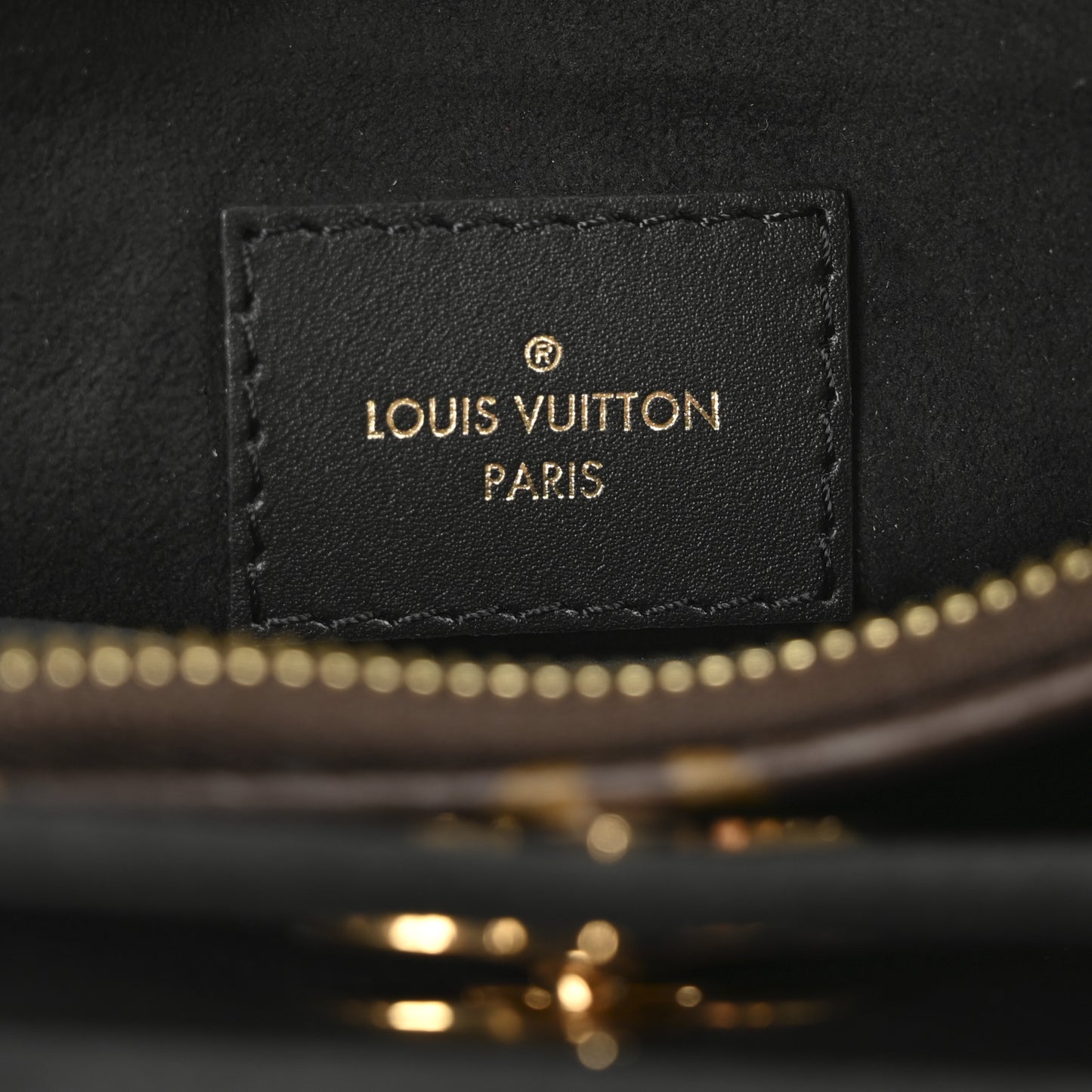 Monogram Flower Tote Black