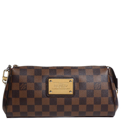 Louis Vuitton Damier Ebene Eva Clutch 1 of 7