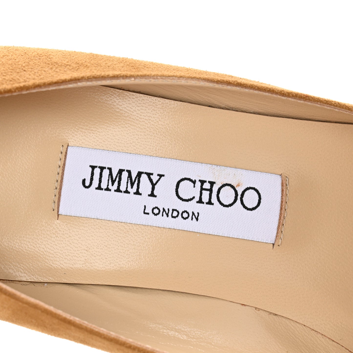 Suede Shiny Calfskin Alix 85 Buckle Pumps 37.5 Camel
