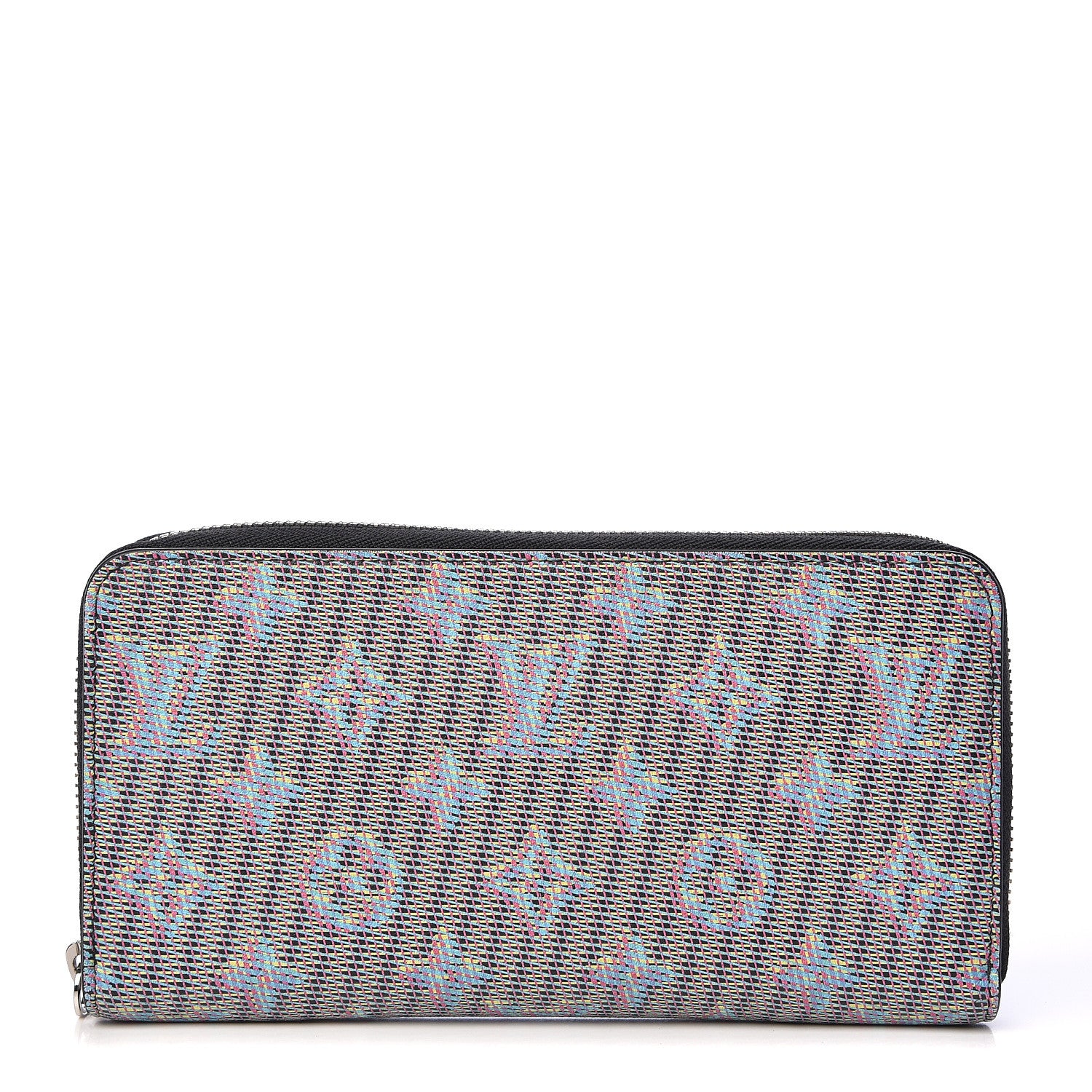 Louis Vuitton Calfskin Monogram LV Pop Zippy Wallet Blue 1 of 8