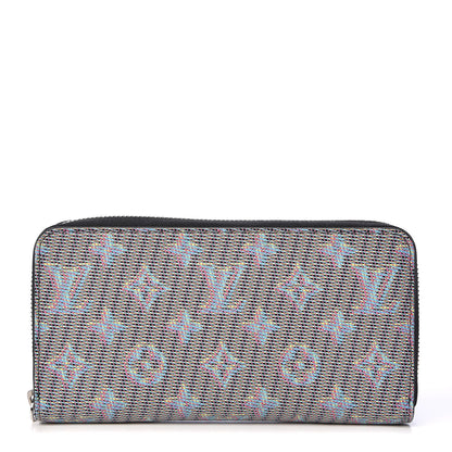 Louis Vuitton Calfskin Monogram LV Pop Zippy Wallet Blue 1 of 8