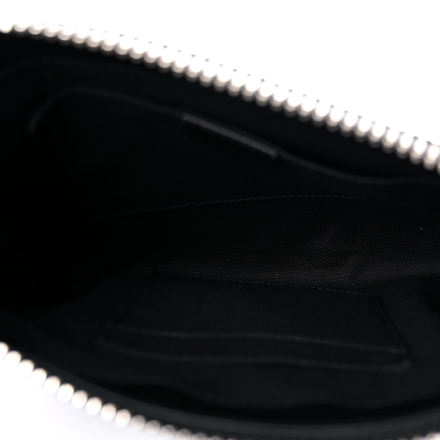 Gucci GG Supreme Monogram Web Small Flat Messenger Bag Black Grey 5 of 9