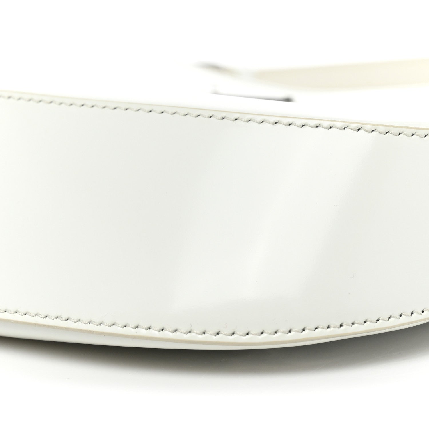 Prada Spazzolato Cleo Shoulder Bag White 8 of 10
