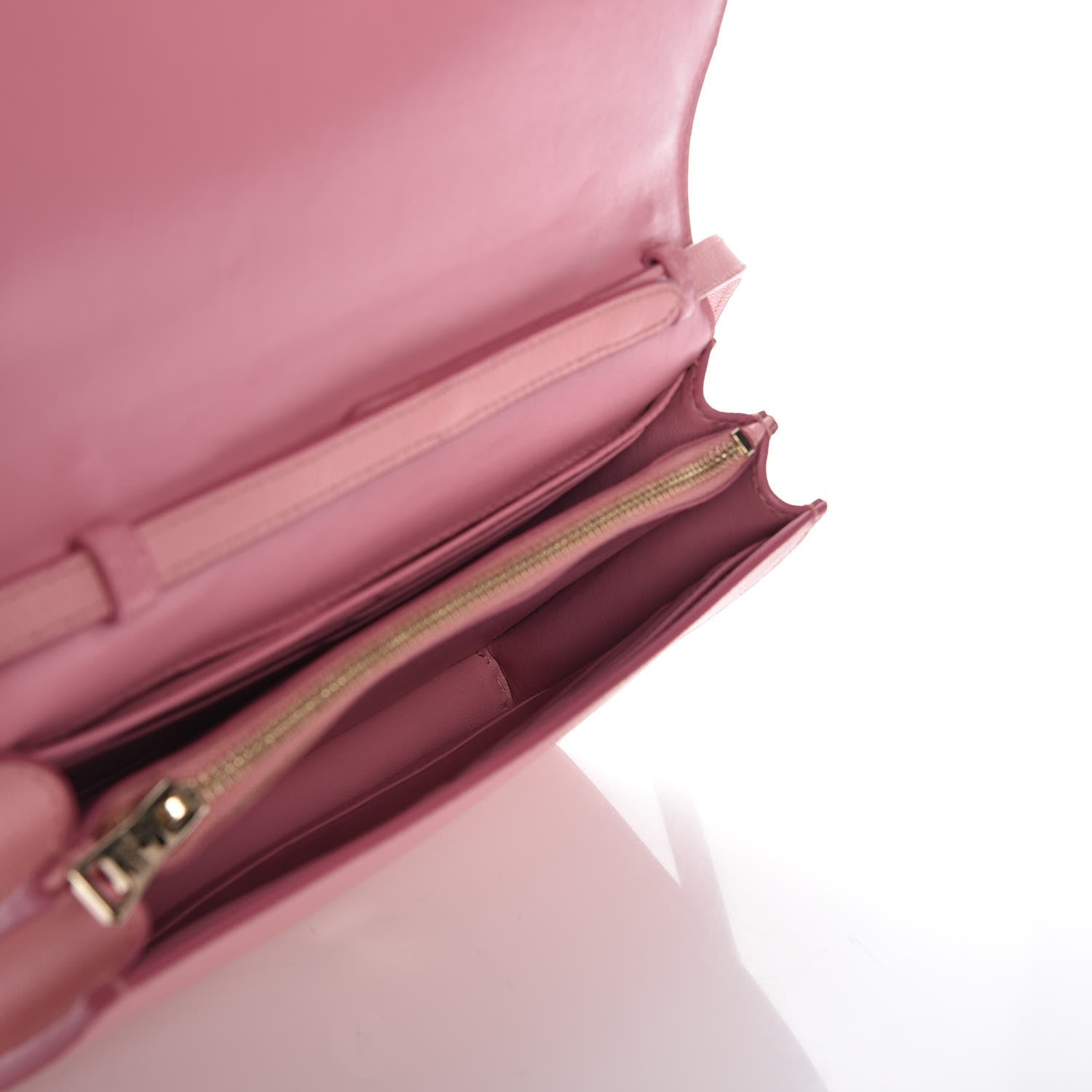 Prada Saffiano Metal Flap Wallet Petalo 5 of 7