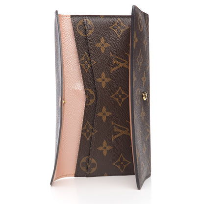 Louis Vuitton Monogram Josephine Wallet Rose Nacre 4 of 5