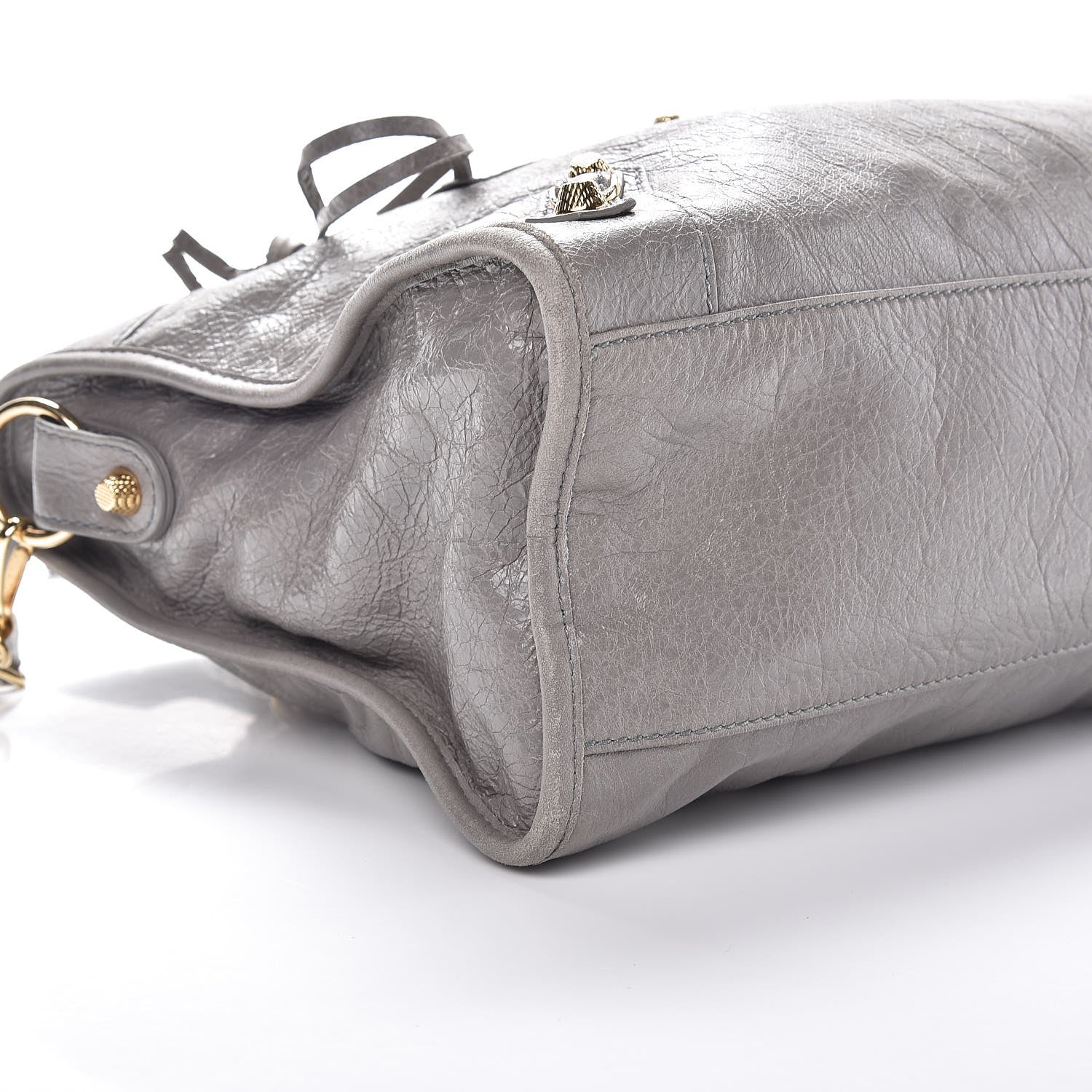 Balenciaga Agneau Giant 12 Gold Hardware City Gris Pyrite 13 of 14