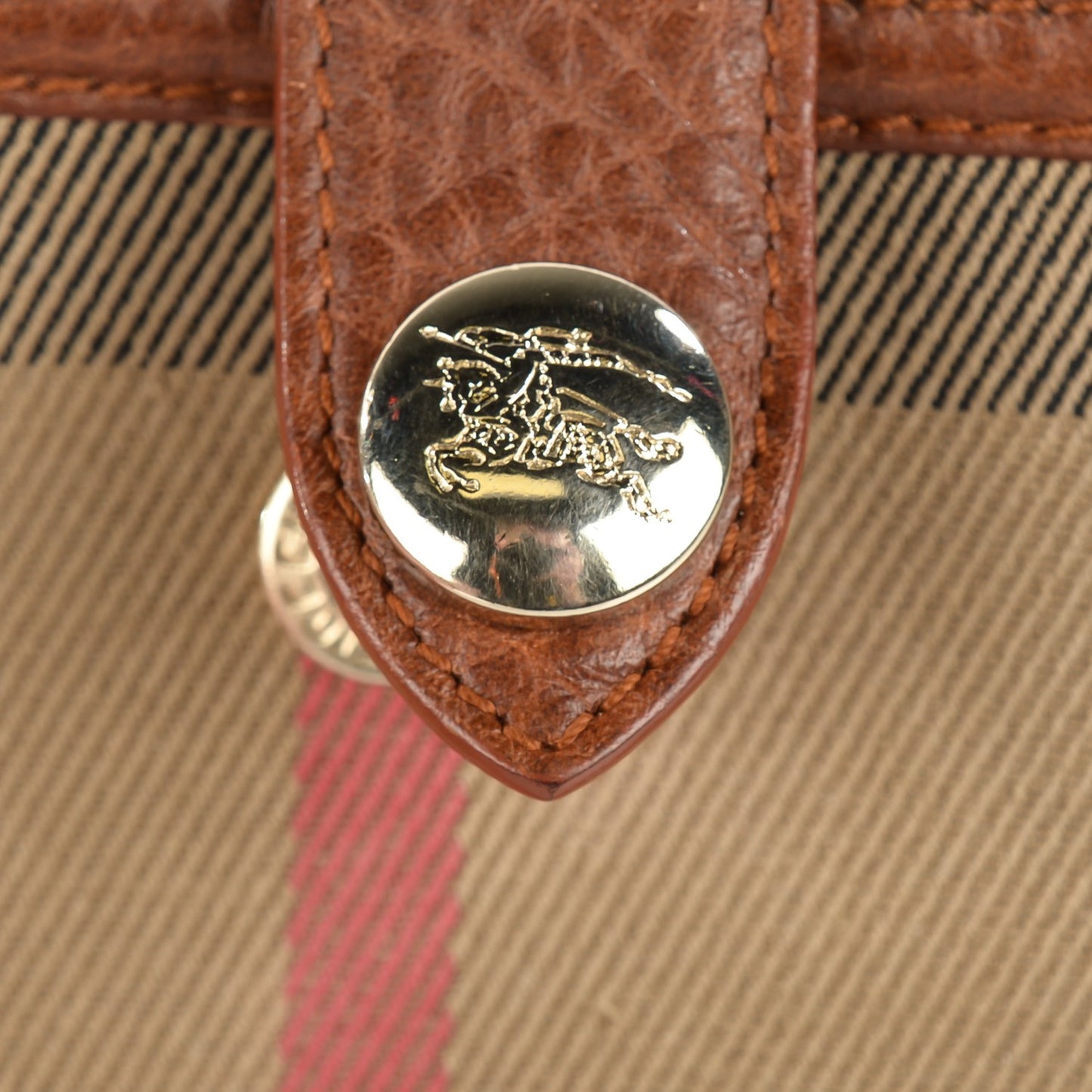 Canvas House Check Buckle Wallet