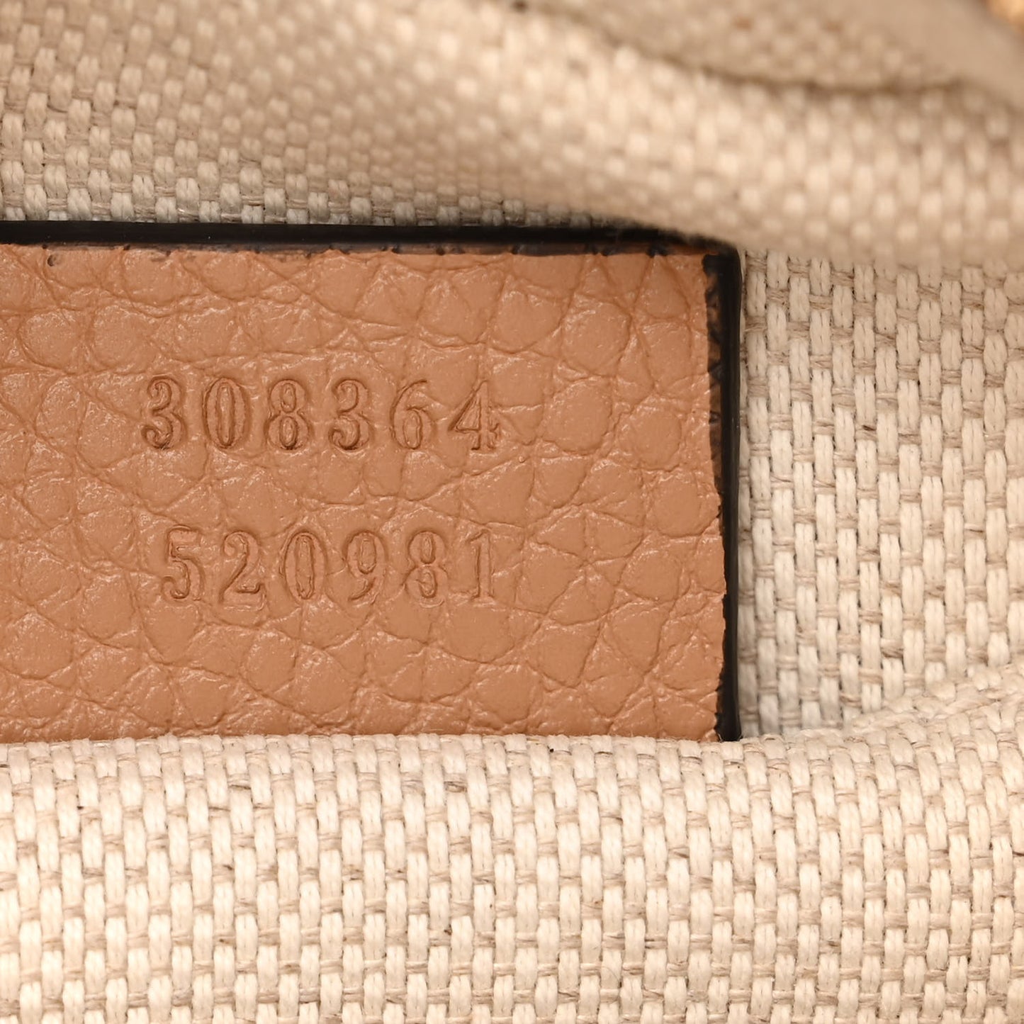 Pebbled Calfskin Small Soho Disco Bag Camelia