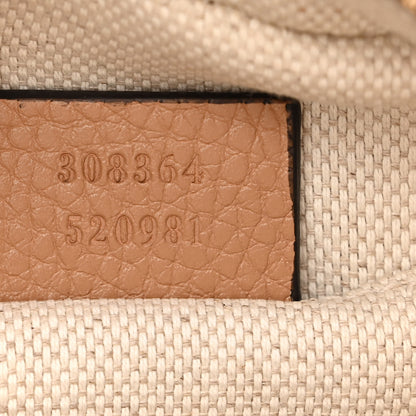 Gucci Pebbled Calfskin Small Soho Disco Bag Camelia 7 of 13