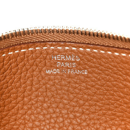 Hermes Togo Dogon Duo Wallet Gold 10 of 12