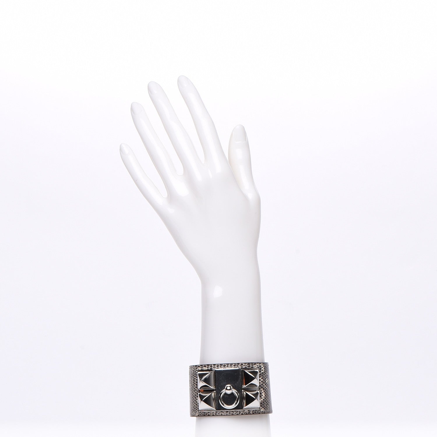 Hermes Lizard Collier De Chien CDC Bracelet L Ombre 2 of 6