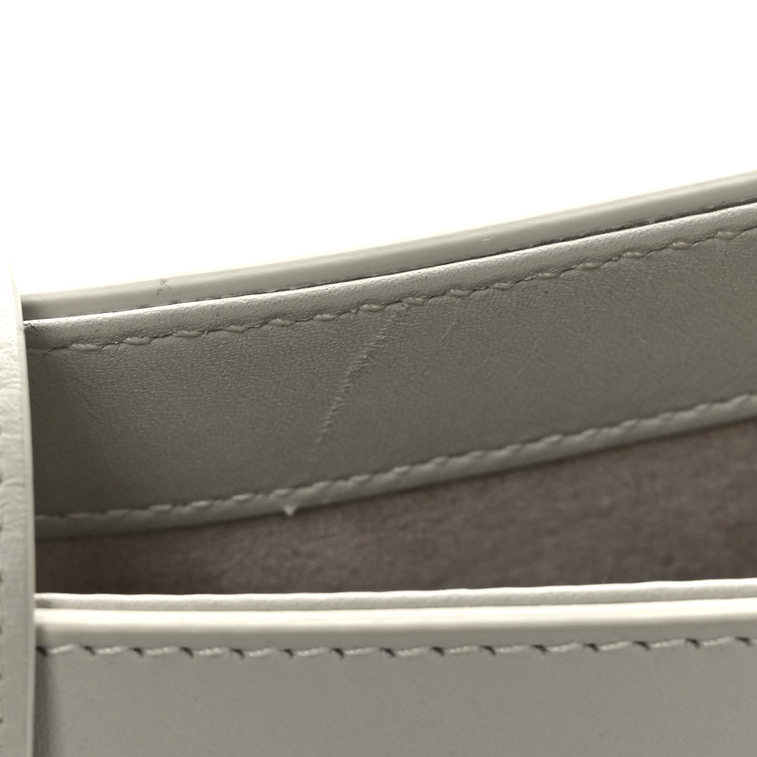 Saint Laurent Smooth Calfskin Le 5 A 7 Hobo Blanc Vintage 10 of 10