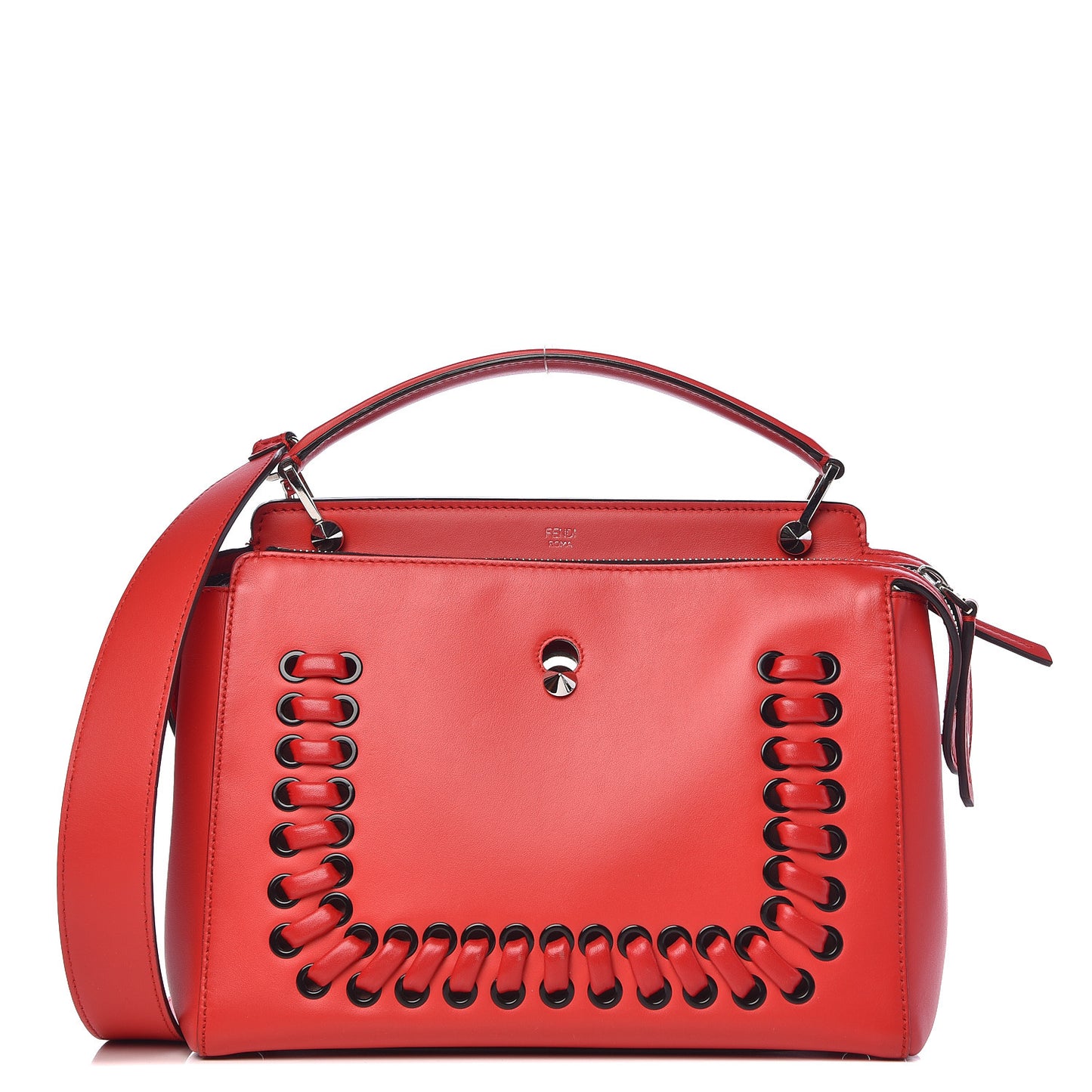 Vitello Baltico Dolce Shiny Nappa DotCom Satchel Caipiroska Bubblegum