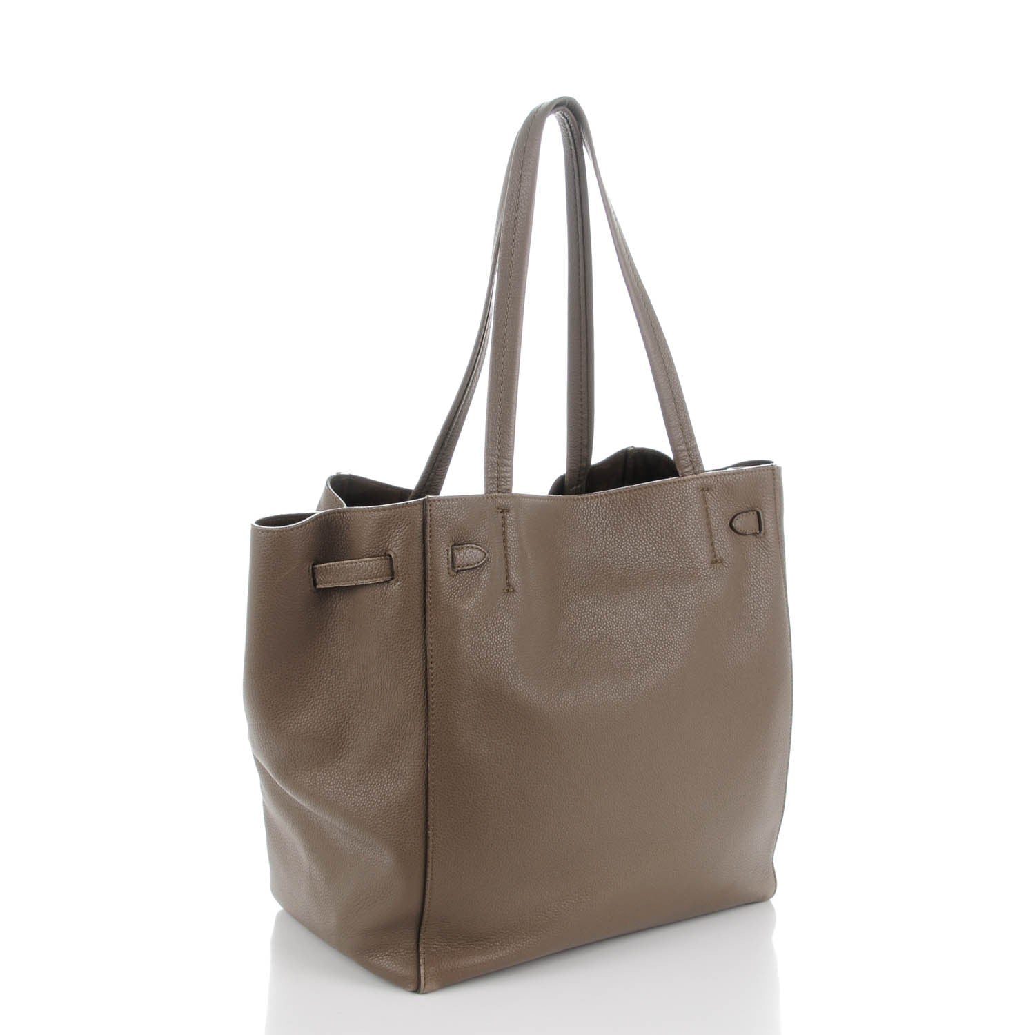 Celine Soft Grained Calfskin Medium Cabas Phantom Taupe 3 of 7
