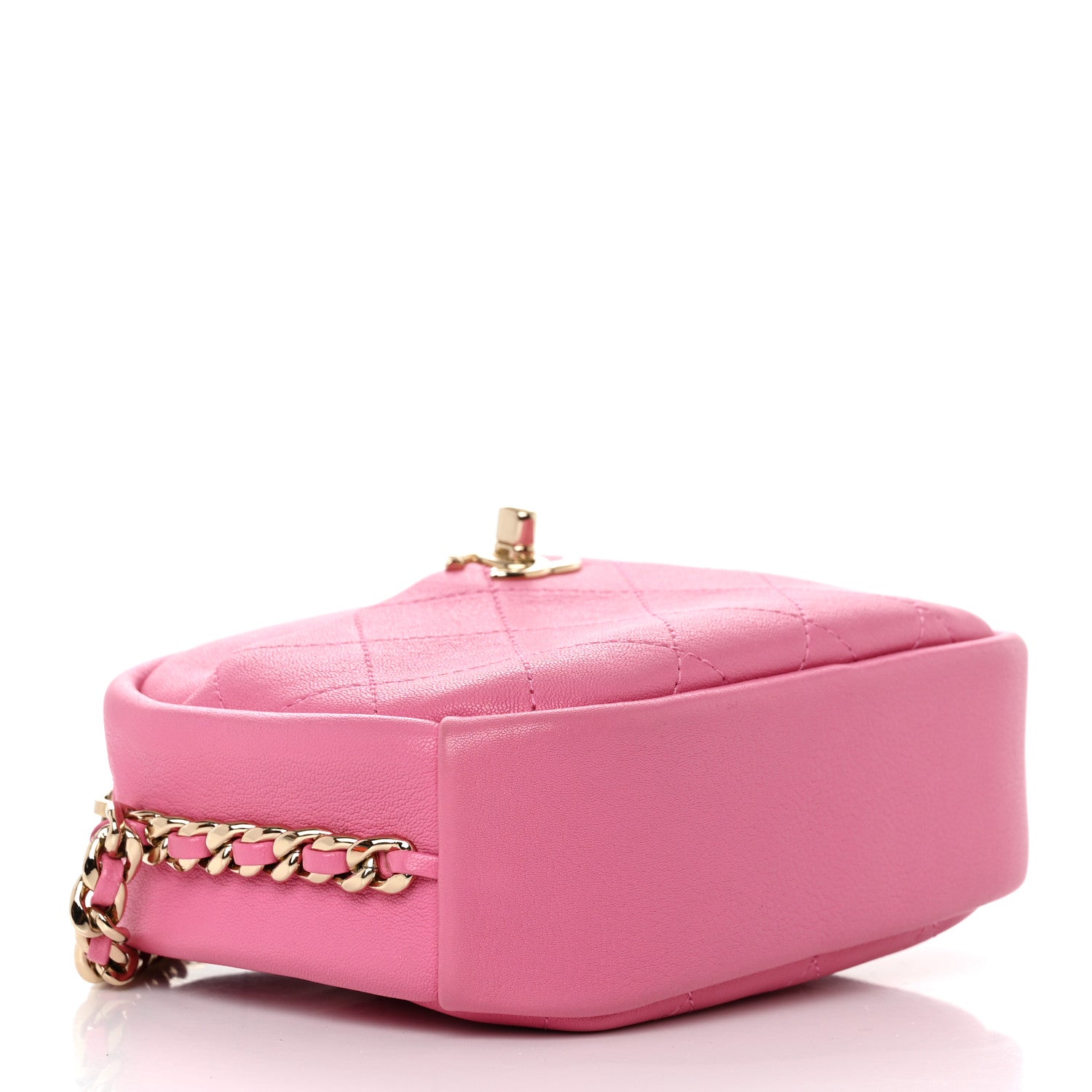 Chanel Goatskin Small Casual Trip Camera Case Pink 4 of 11
