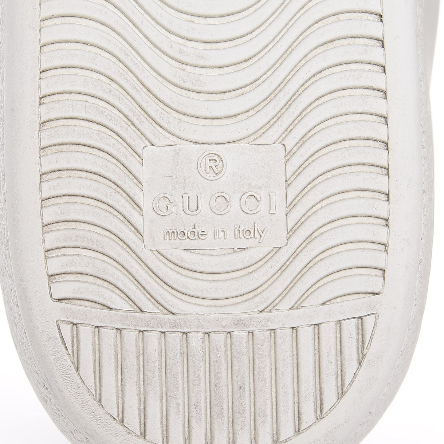 Calfskin Ayers Bee Embroidered Ace Sneakers 39 White Green