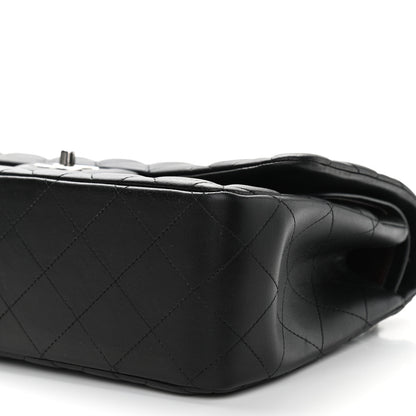 Chanel Lambskin Quilted Jumbo Double Flap Black 8 of 8
