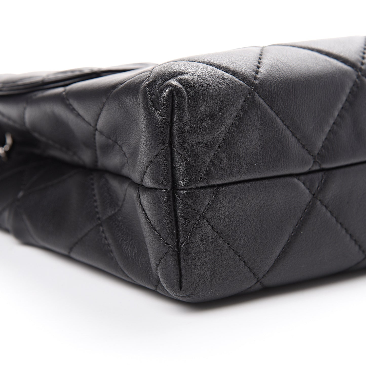 Calfskin Quilted In The Business Flap Bag Black