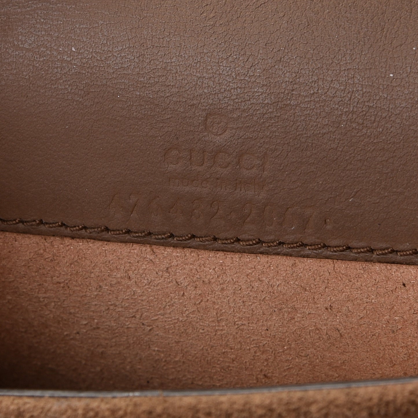 GG Supreme Monogram Super Mini Dionysus Shoulder Bag Taupe