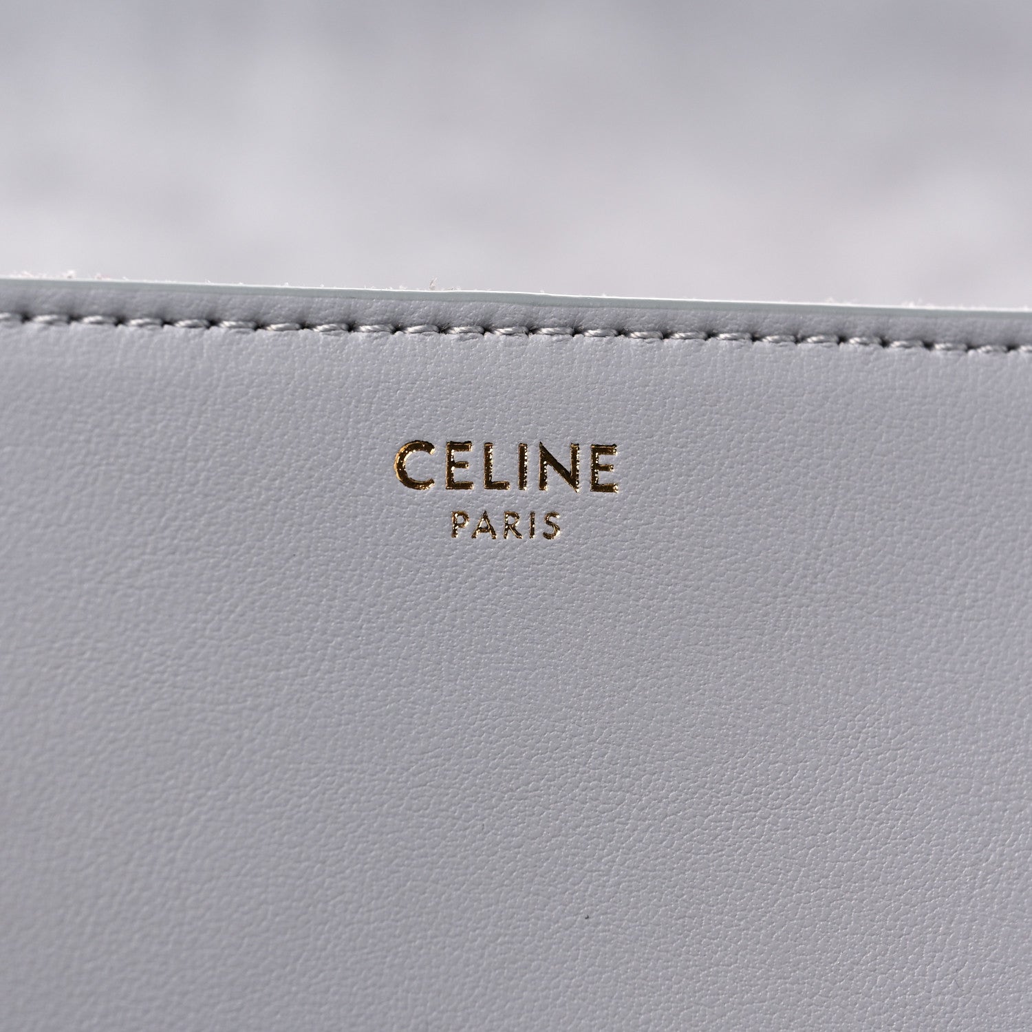 Celine Smooth Calfskin Teen Soft 16 Shoulder Bag Light Grey 5 of 10